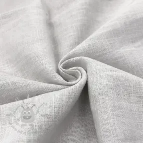 Linen enzyme washed light grey