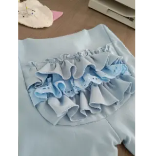 Lace Heart light blue