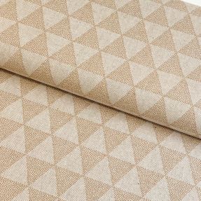 Decoration fabric Linenlook Sparkle Triangle