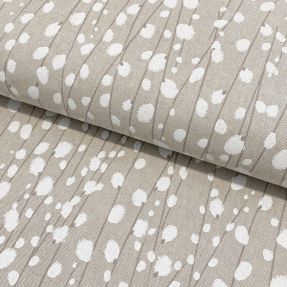 Decoration fabric Linenlook Willow spring bloom