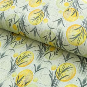 Jersey VISCOSE Enjoy The Silence lemon digital print