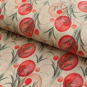 Jersey VISCOSE Enjoy The Silence red digital print