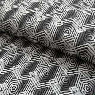 Jersey VISCOSE Structure grey digital print