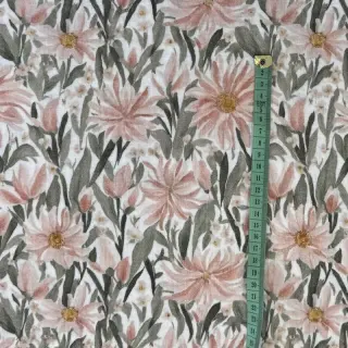 Double gauze/muslin Bunches of flowers digital print