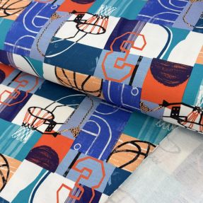 Sweat fabric Basketball digital print
