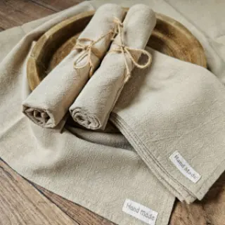 Linen enzyme washed STONEWASHED PREMIUM sand