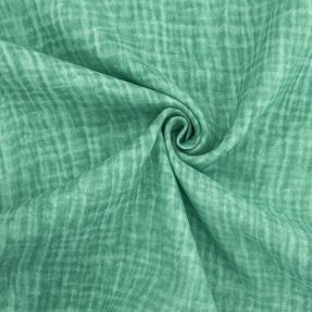 Double gauze/muslin Vintage green