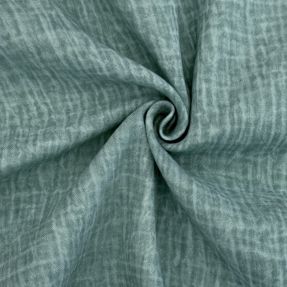 Double gauze/muslin Vintage old green