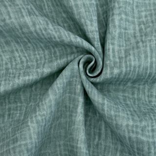 Double gauze/muslin Vintage old green