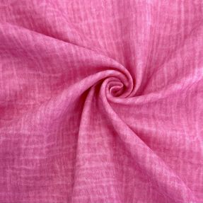 Double gauze/muslin Vintage fuchsia