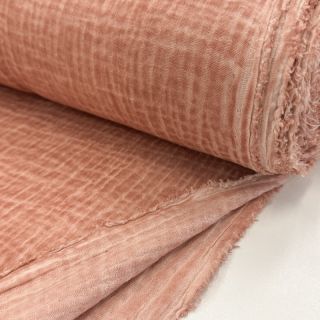 Double gauze/muslin Vintage brick