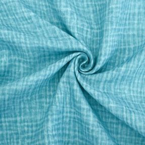 Double gauze/muslin Vintage aqua