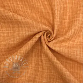 Double gauze/muslin Vintage orange