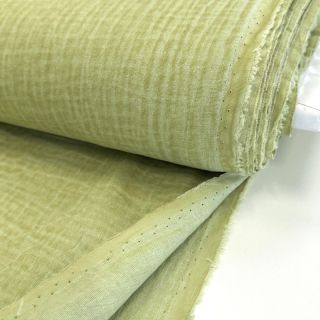 Double gauze/muslin Vintage lime