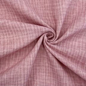 Double gauze/muslin Vintage old pink