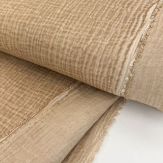 Double gauze/muslin Vintage camel