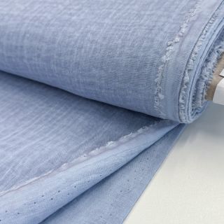 Double gauze/muslin Vintage old blue