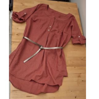 Linen enzyme washed 170 g rose pink