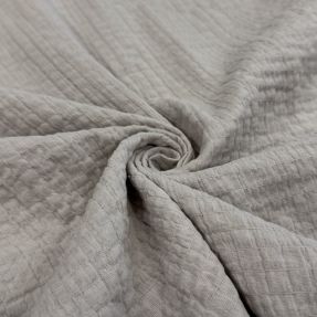 Cotton fabric STRETCH Baby beige