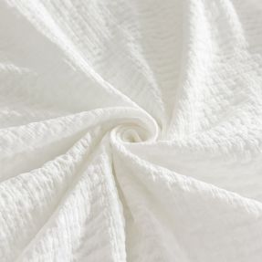 Cotton fabric STRETCH Baby off white