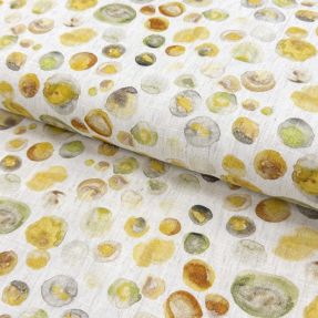 Linen viscose Natural Lin Livy yellow digital print