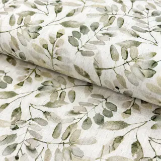 Linen viscose Natural Lin Lissy ecru digital print
