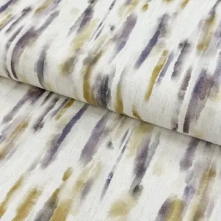 Linen viscose Natural Lin Lina green digital print