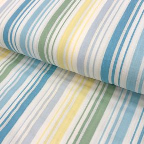 Double gauze/muslin Beach Stripe blue