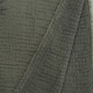 Cotton fabric STRETCH Baby khaki