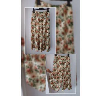 Linen viscose Delphine design B digital print