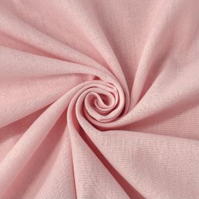 Cotton fabric with linen PREMIUM light pink