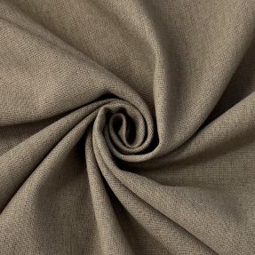Cotton fabric with linen PREMIUM taupe