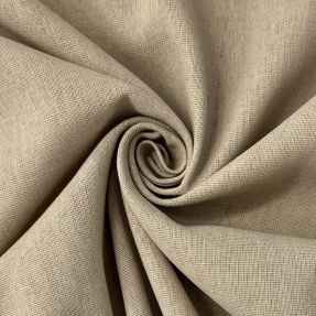 Cotton fabric with linen PREMIUM pebble