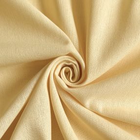 Cotton fabric with linen PREMIUM light yellow