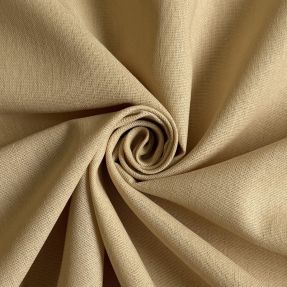 Cotton fabric with linen PREMIUM sand