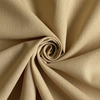 Cotton fabric with linen PREMIUM sand