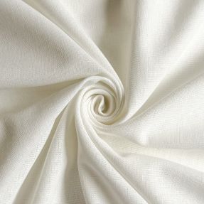 Cotton fabric with linen PREMIUM off white