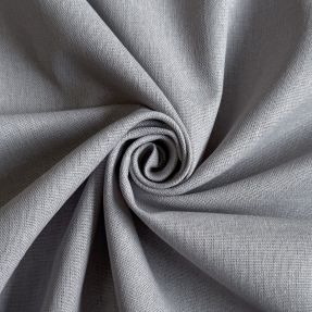 Cotton fabric with linen PREMIUM light grey