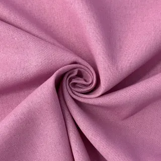 Cotton fabric with linen PREMIUM dawn pink