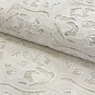 Cotton fabric EMBROIDERY Blanchette design A