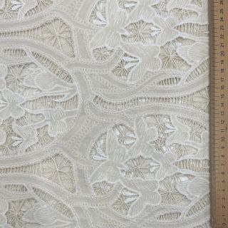 Cotton fabric EMBROIDERY Blanchette design A