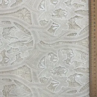 Cotton fabric EMBROIDERY Blanchette design A