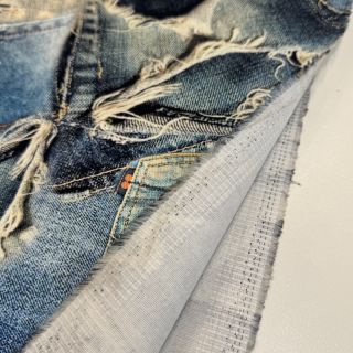 Cotton fabric TWILL DENIM Mix print design C