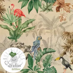 Outdoor decoration fabric TEFLON PALMTREES