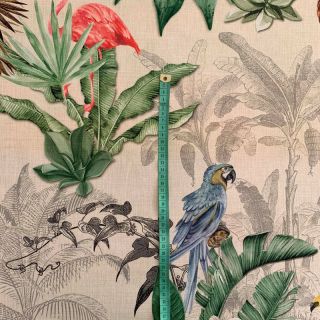 Outdoor decoration fabric TEFLON PALMTREES