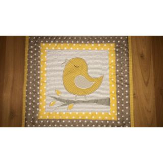 Cotton fabric Petit dots yellow