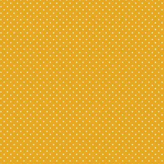Cotton fabric Petit dots yellow