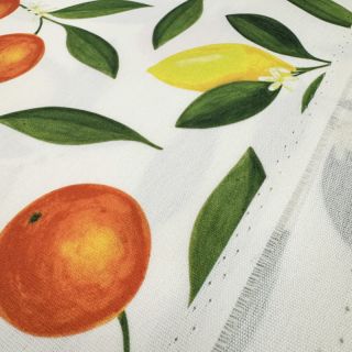 Outdoor decoration fabric teflon Citrus Fruit