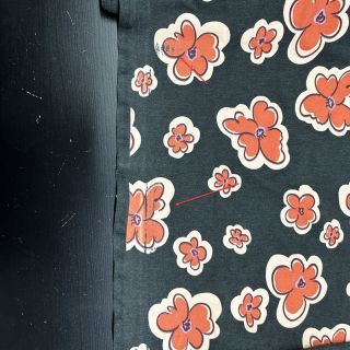 Jersey Flowers anthracite melange 2nd class
