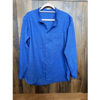 Linen enzyme washed 170 g cobalt